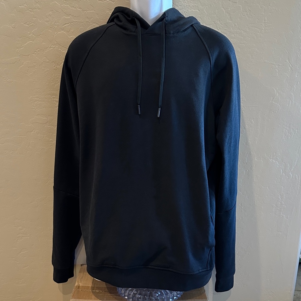 Men's Black Lululemon Hoodie - Large